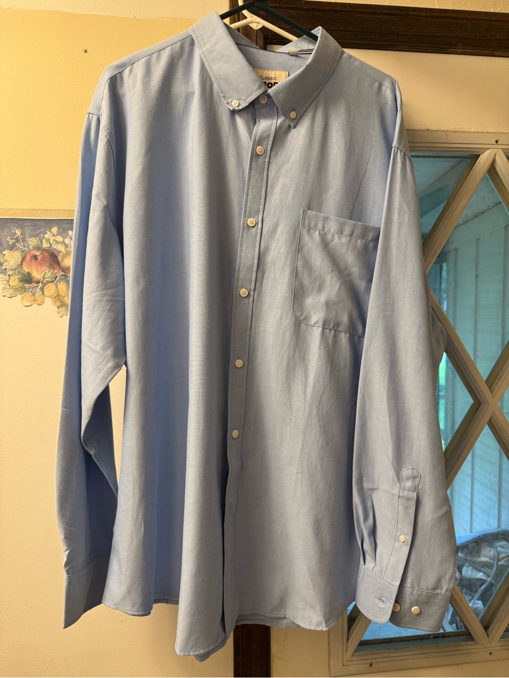 Oxford Light Blue Men's Button-Down Shirt